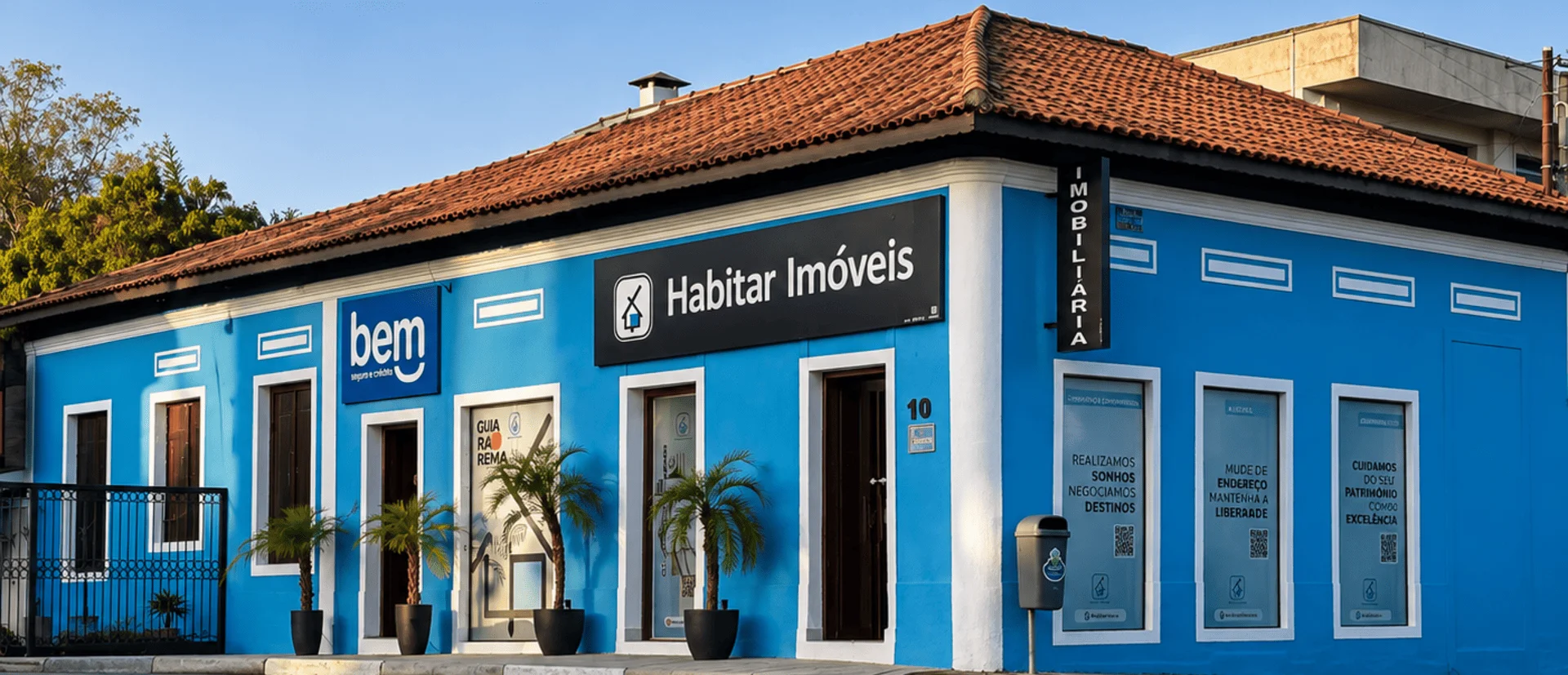 Fachada Habitar Imóveis